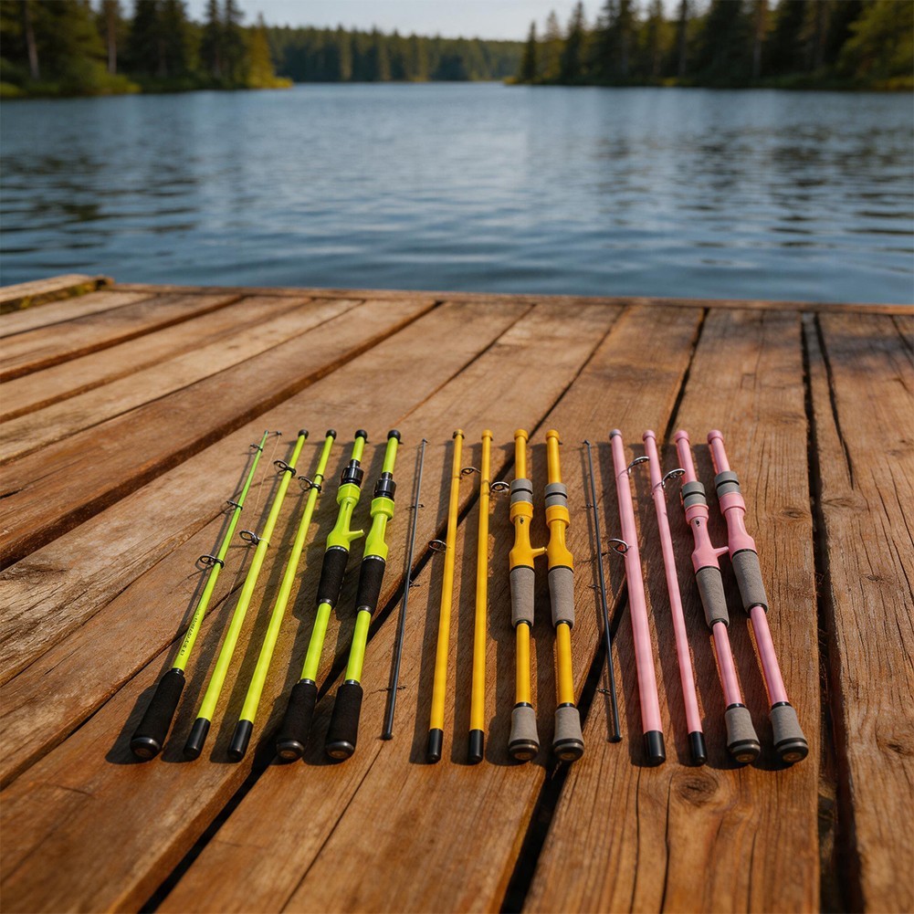 Lightweight for 2.1m Carbon Fishing Rod 4 Section for Saltwater Freshwater Use