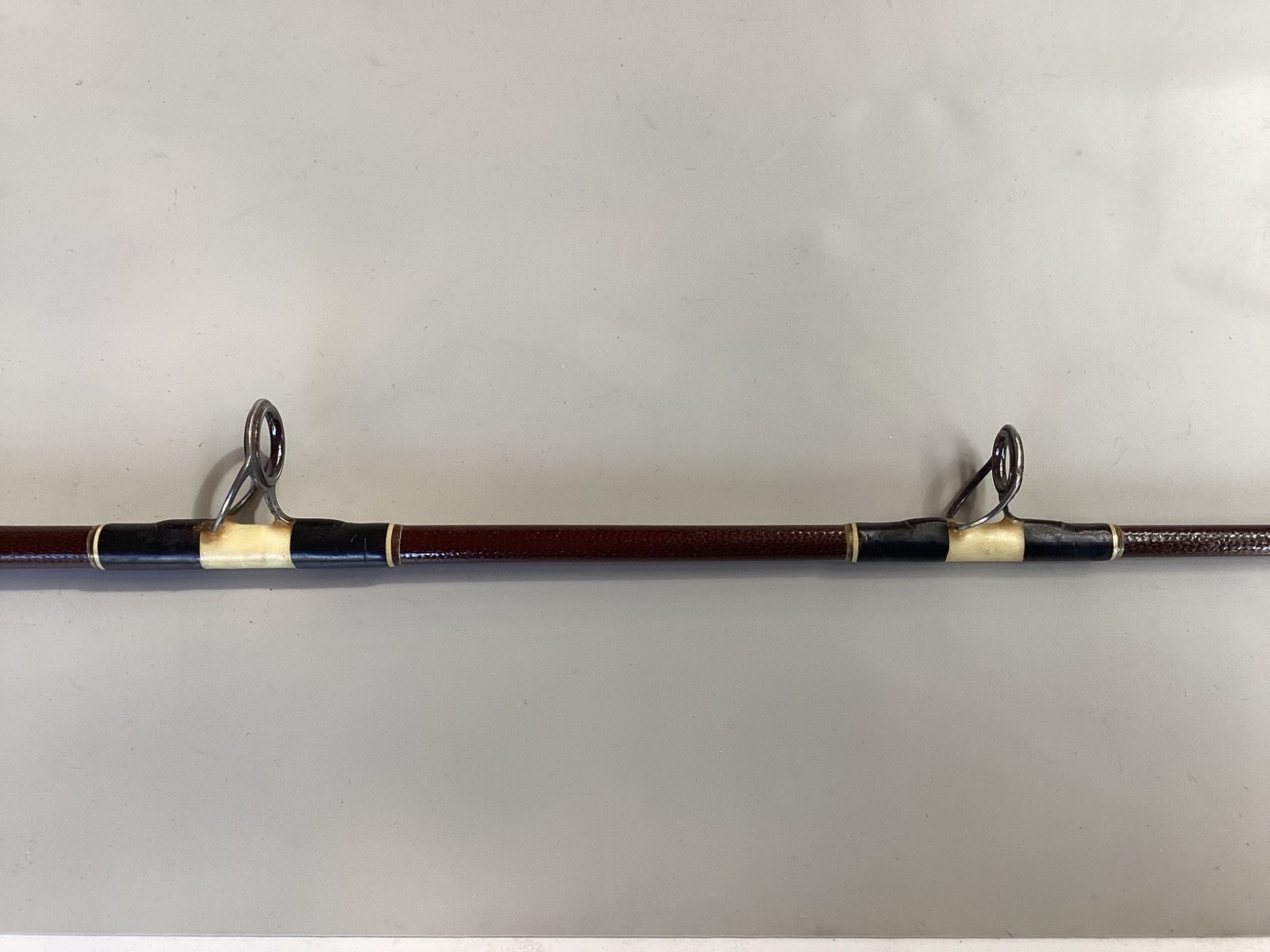 Rail fishing rod, jig stick 6 ft. fiberglass, one piece