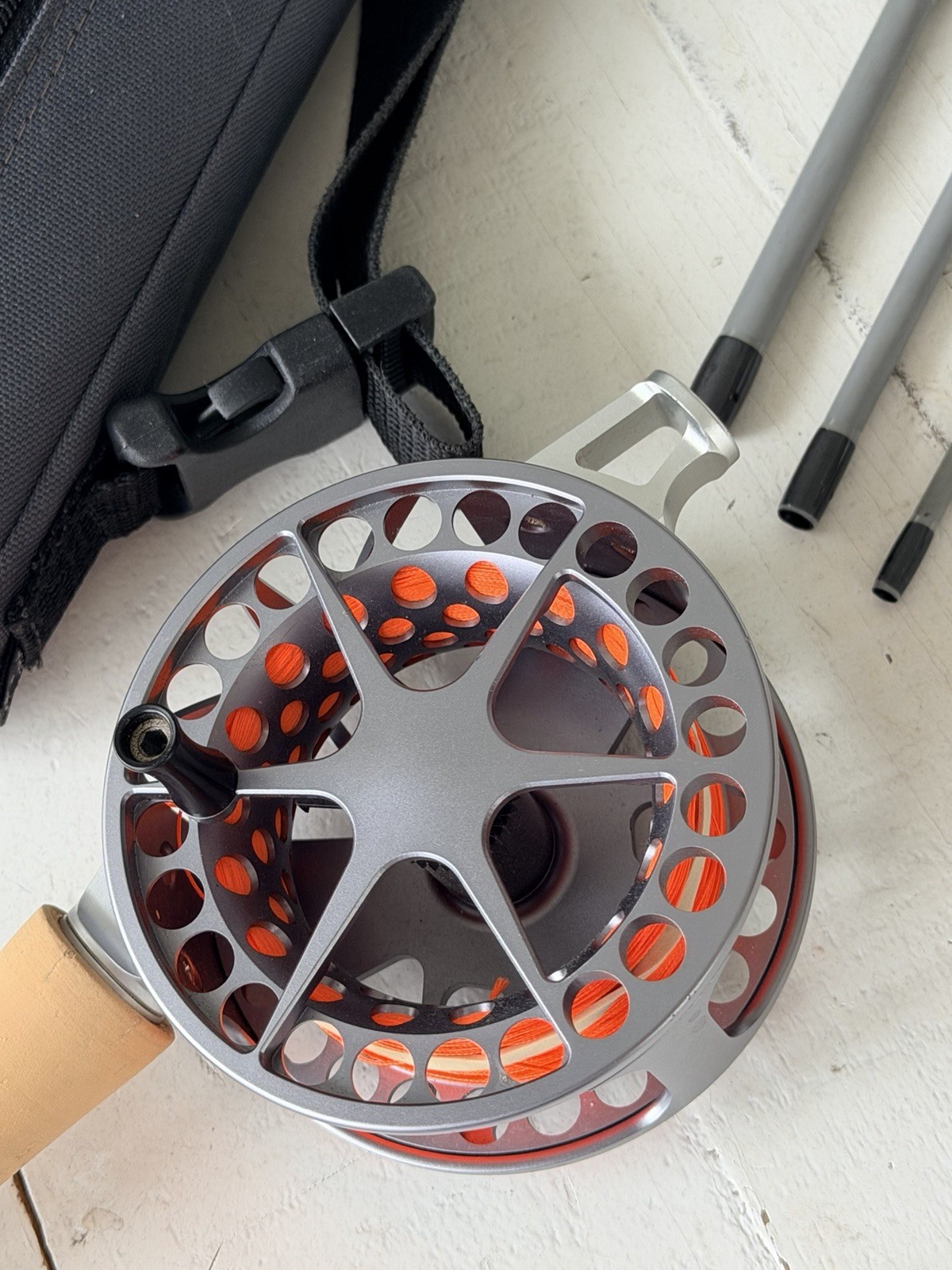 **BEAUTIFUL**🔥WATERWORKS LAMSON CENTER AXIS 6wt. 9’ft Fly Rod ~LEDENDARY~🔥