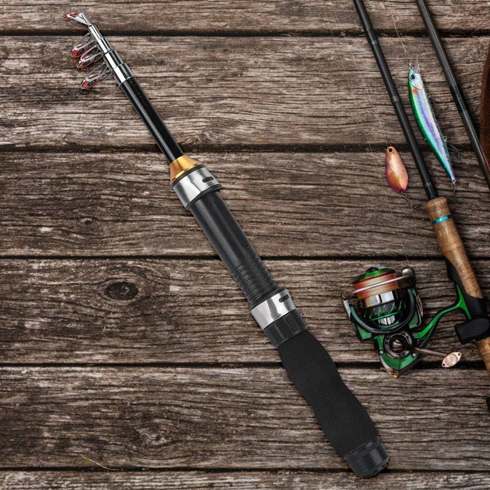 Sturdy 1.2m Mini Fishing Rod – Ideal for Saltwater and Ice Fishing Enthusiasts
