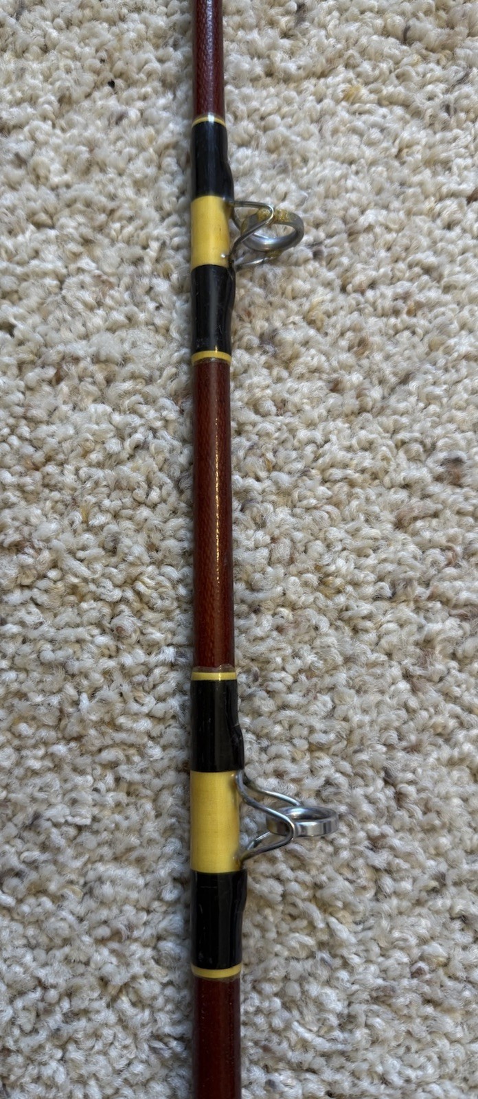 Vintage TruLine TT-65C Conventional Saltwater Fishing Rod….. “Custom”!!!