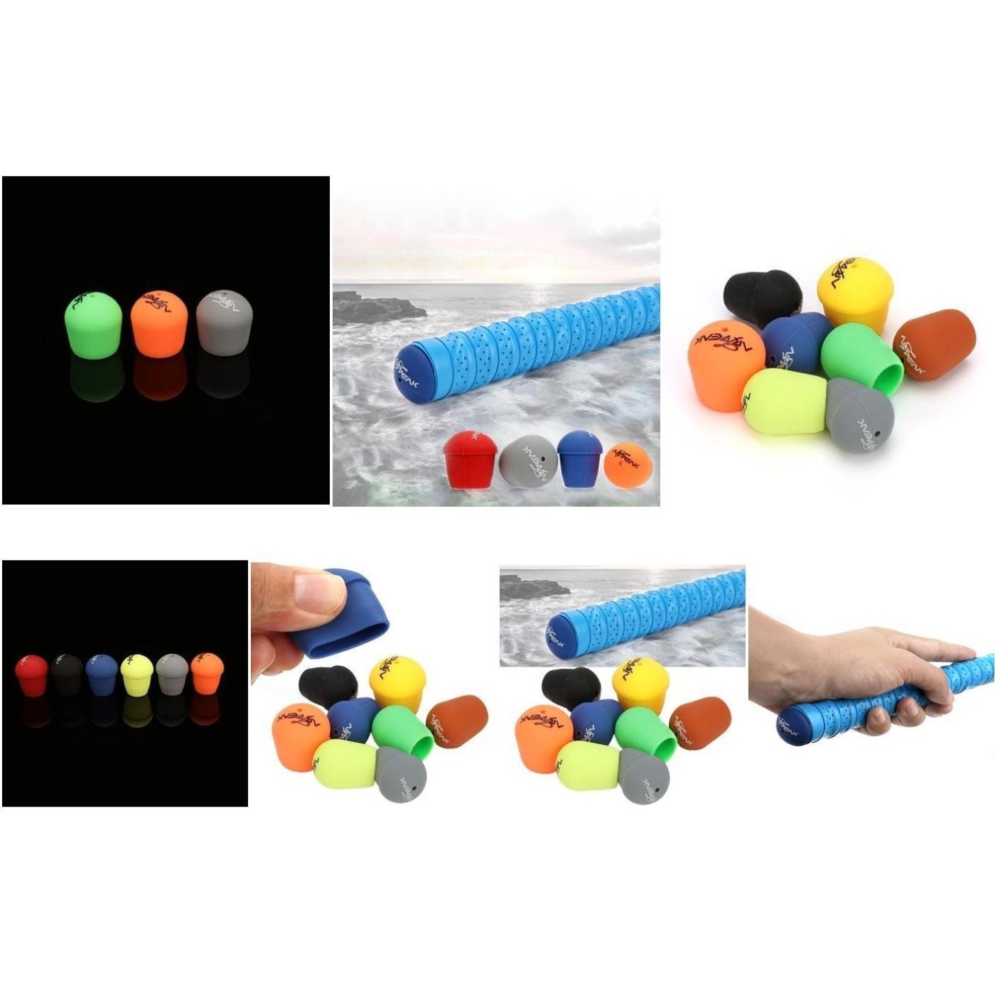 Rod Handle Protective Case Fishing Rod Handle Random Color S/M High Quality