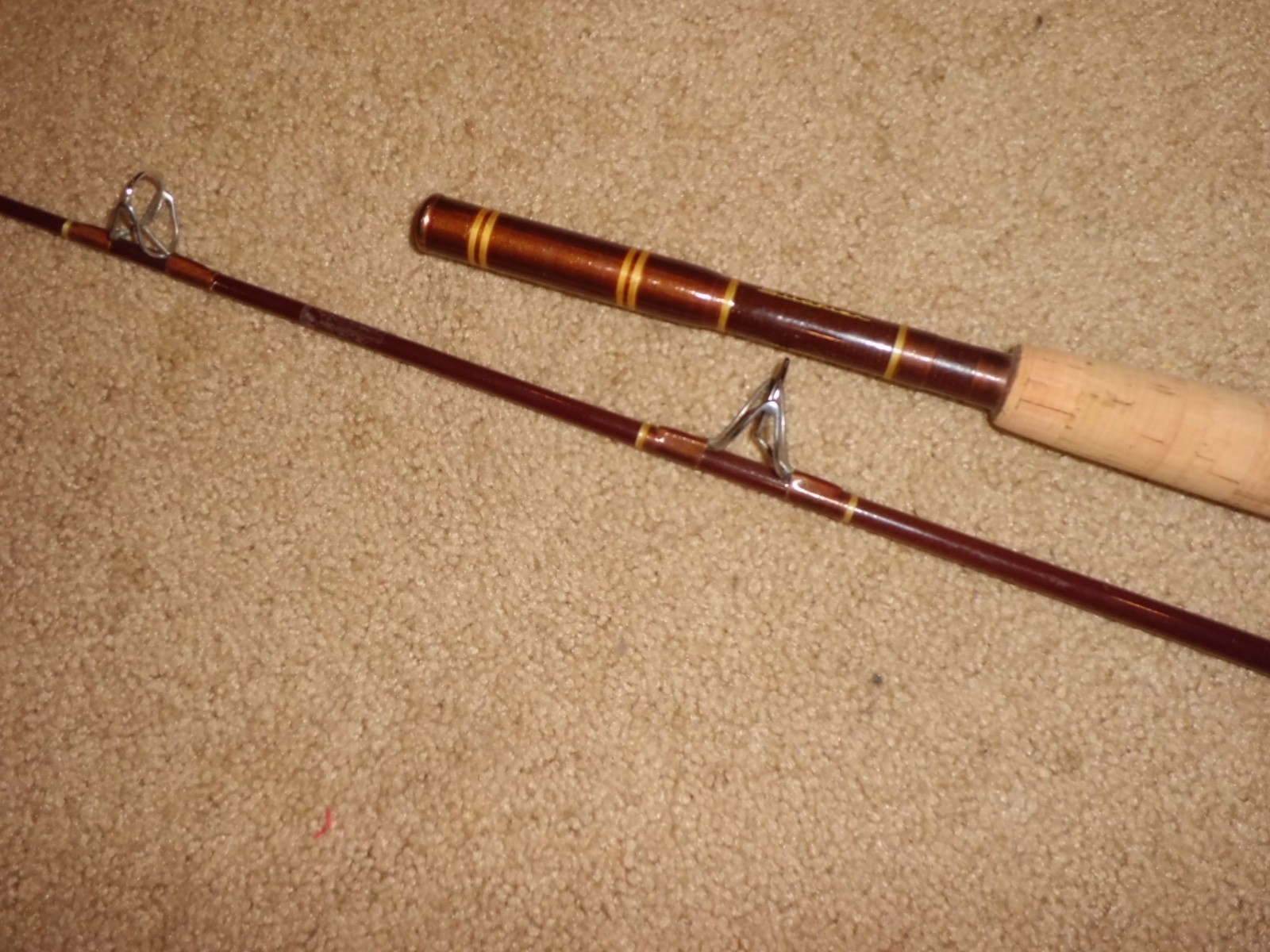 Vintage SILAFLEX Magnum Model 14961 Spinning 7′ Rod made in USA