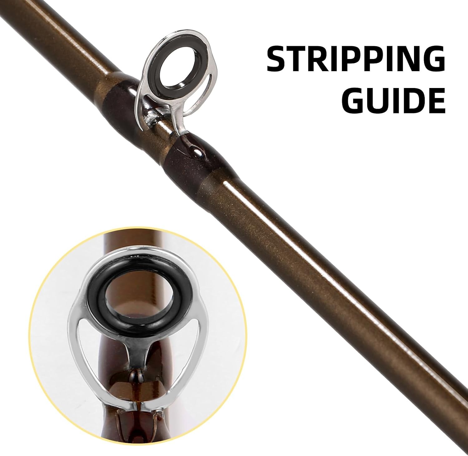 Fly Fishing Rod Carbon Fiber 9ft to 10ft 5/6wt to 7/8wt 4 Piece Sections