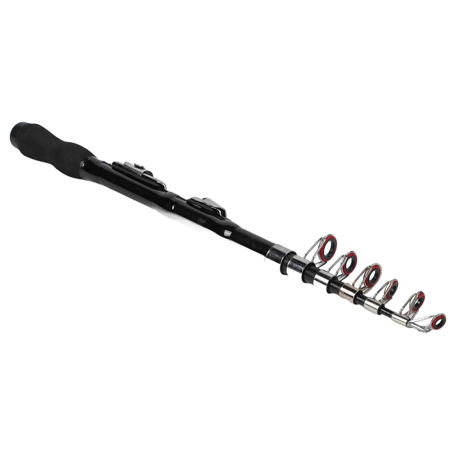 Ceramic Guide and EVA Grip Carbon Fiber Fishing Rod with Four Length Options