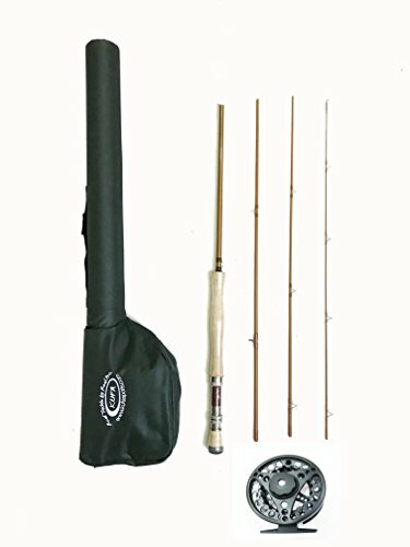 KUFA Sports 9ft Fly Fishing Rod 4-Sec,Fly Reel & Carry Case KFL9478+FR78+FL96