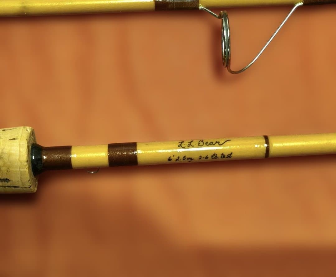 L.L.Bean 80’s 4-Pc Pack Baitcast Rod 6ft Vintage Glass Fishing Gear JDM