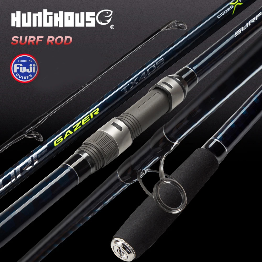 Surf Gazer Spinning Fishing Rod Long Cast Surfcasting Beach Fuji Guide Carbon Fi