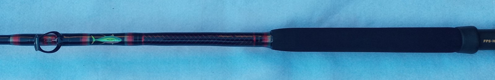 Calstar Black West Coast Rod BWC-670C Tuna Custom Wrapped WESTCOAST CUSTOM RODS