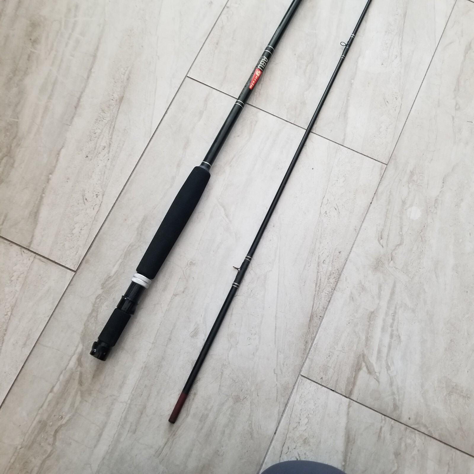 Vintage ABU GARCIA Fly Rod 8’0” 2 Pc Vintage Black BGF 8480 Good Used CONDITION
