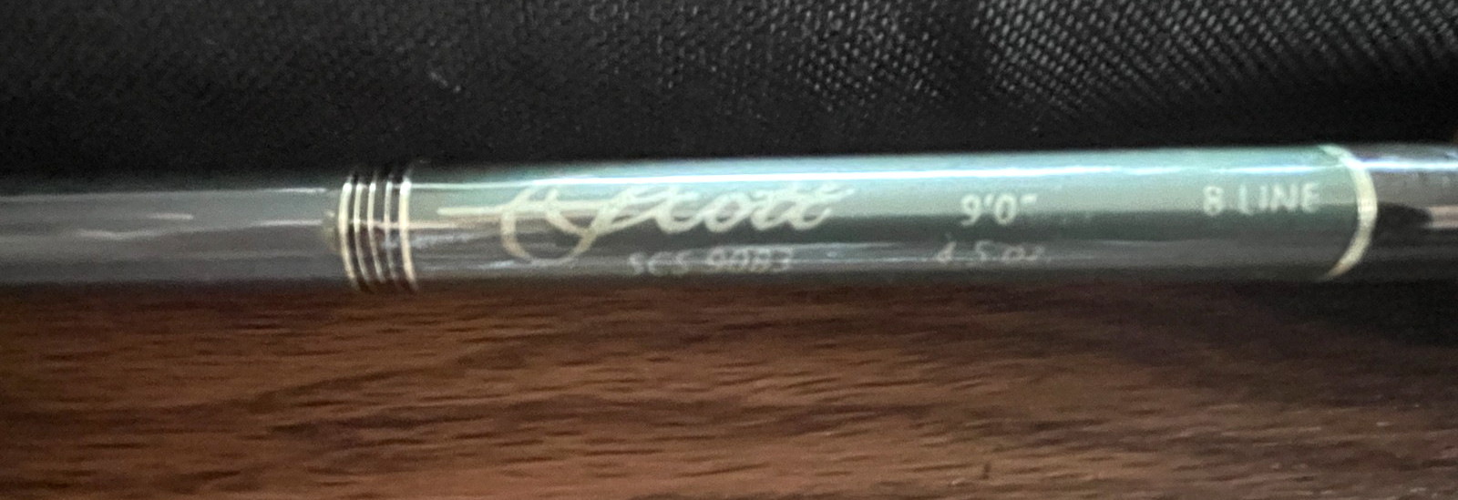 Scott SES 9083 9’0″ #8 Line 4.5oz 3P Black Tube Used Fly Fishing Rods Carbon