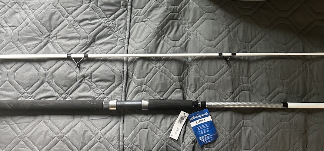 Alpha Shakespeare Fishing Rod BWS90 9’ 0”(2.74 M) Medium Heavy (15-25LB Line)