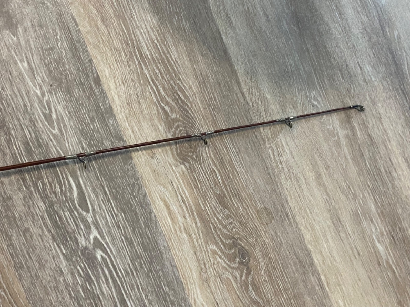 Vintage Custom Fen G Lite 1 Pc Fiberglass Casting Rod 4′ 6″
