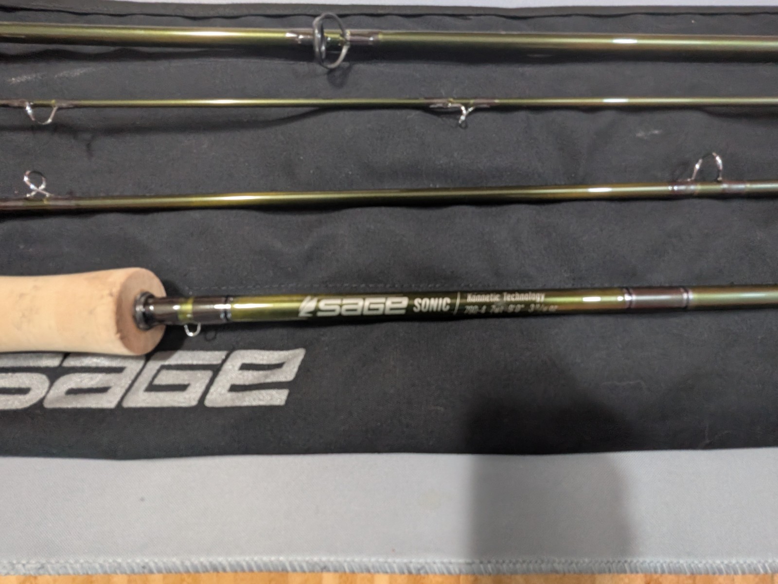 Sage Sonic 790-4 new. 7 weight 9 foot