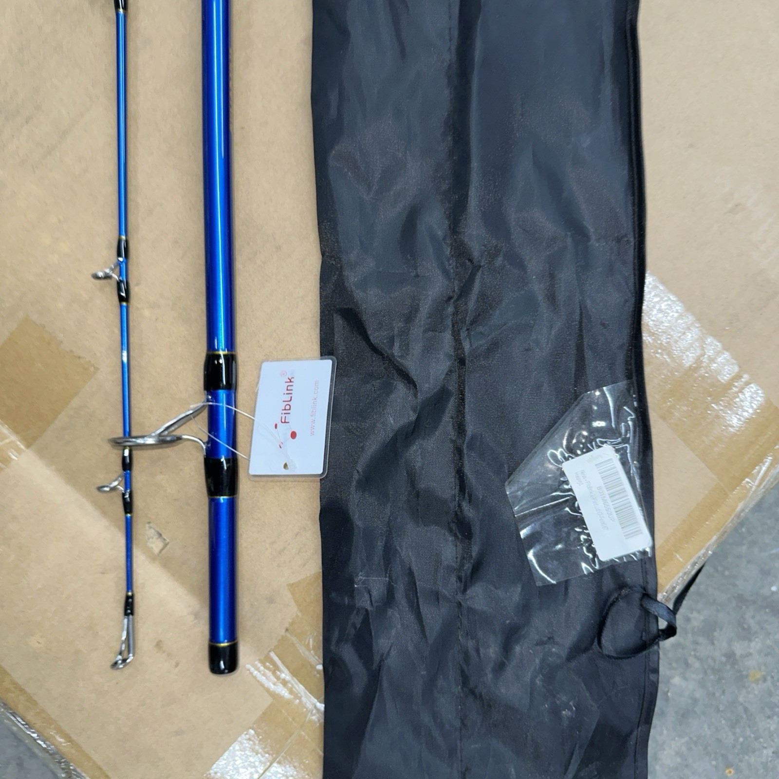 Fiblink 7Ft Medium Heavy Portable Carbon Saltwater Fishing Rod With Eva Handle