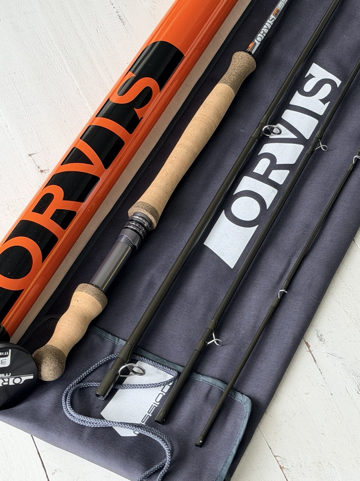 **BEAUTIFUL** 🔥 ORVIS MISSION SWITCH/SPEY 3wt. 11’4”in-4pc Flyrod!🔥