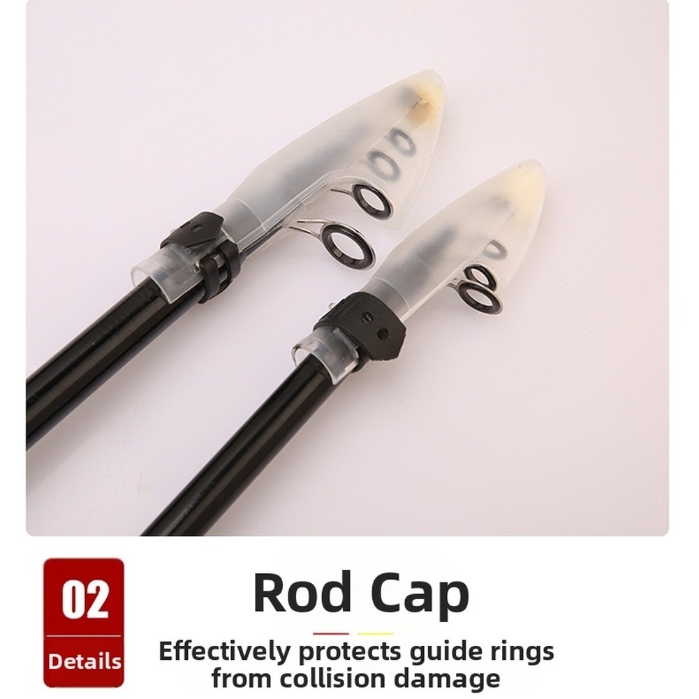 Portable Fishing Gear Travel Fishing Trips Telescopic Rod Travel Fishing Pole
