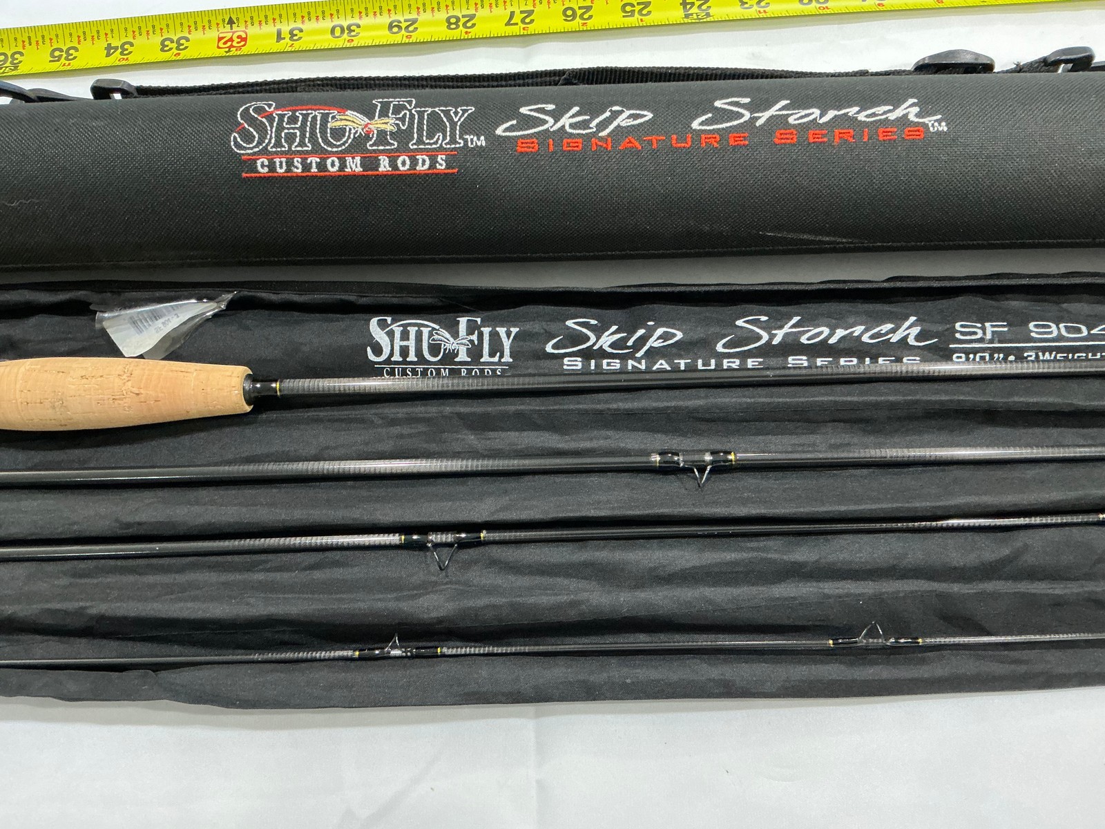 Custom Shu Fly Rod Graphite IM6 904/3 3 weight BEAUTIFUL