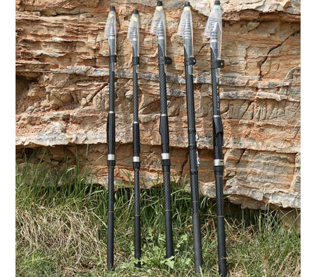 Telescopic Rock Fishing Rods High Quality Carbon Fiber Spinning Fishing Rod Carp