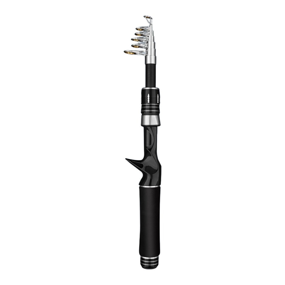 Carbon Fiber Telescopic Rod 32cm Collapsed 1.6m 1.8m 2.1m 2.4m Angling Tool