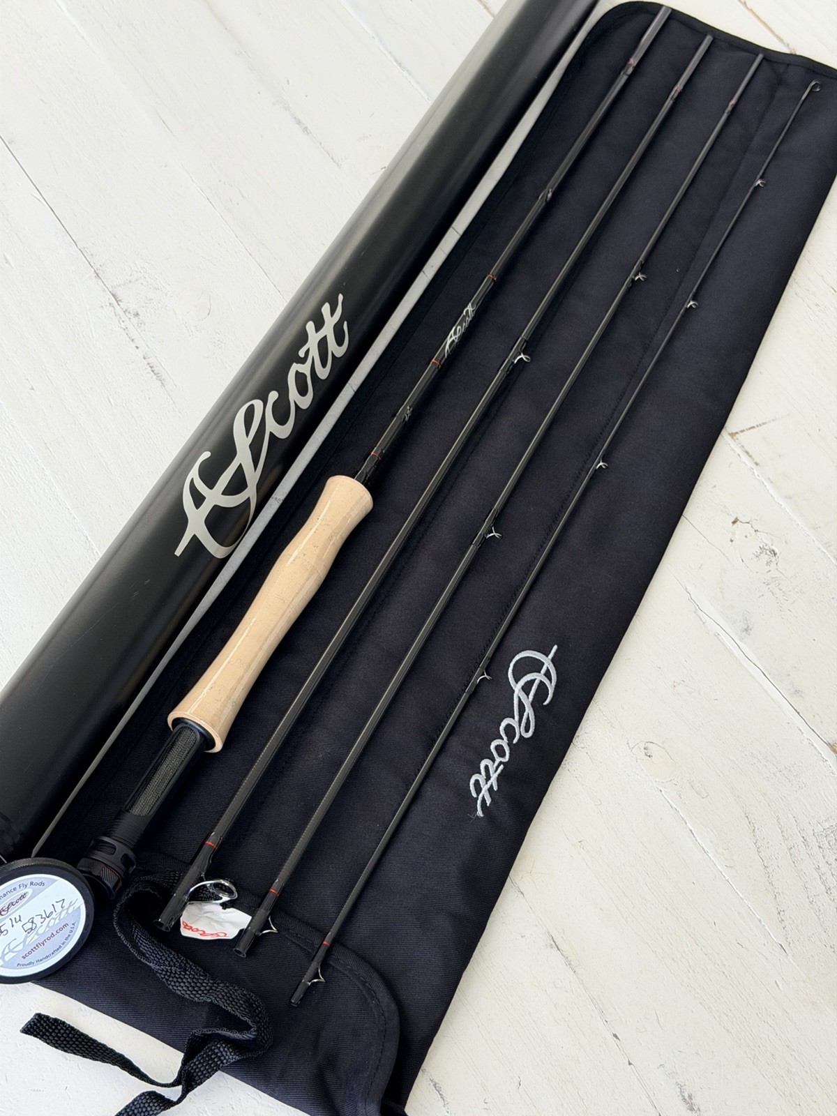 **BEAUTIFUL**🔥SCOTT CENTRIC 5wt. 9’ft~4pc Fly Rod🔥~LEGENDARY~🔥