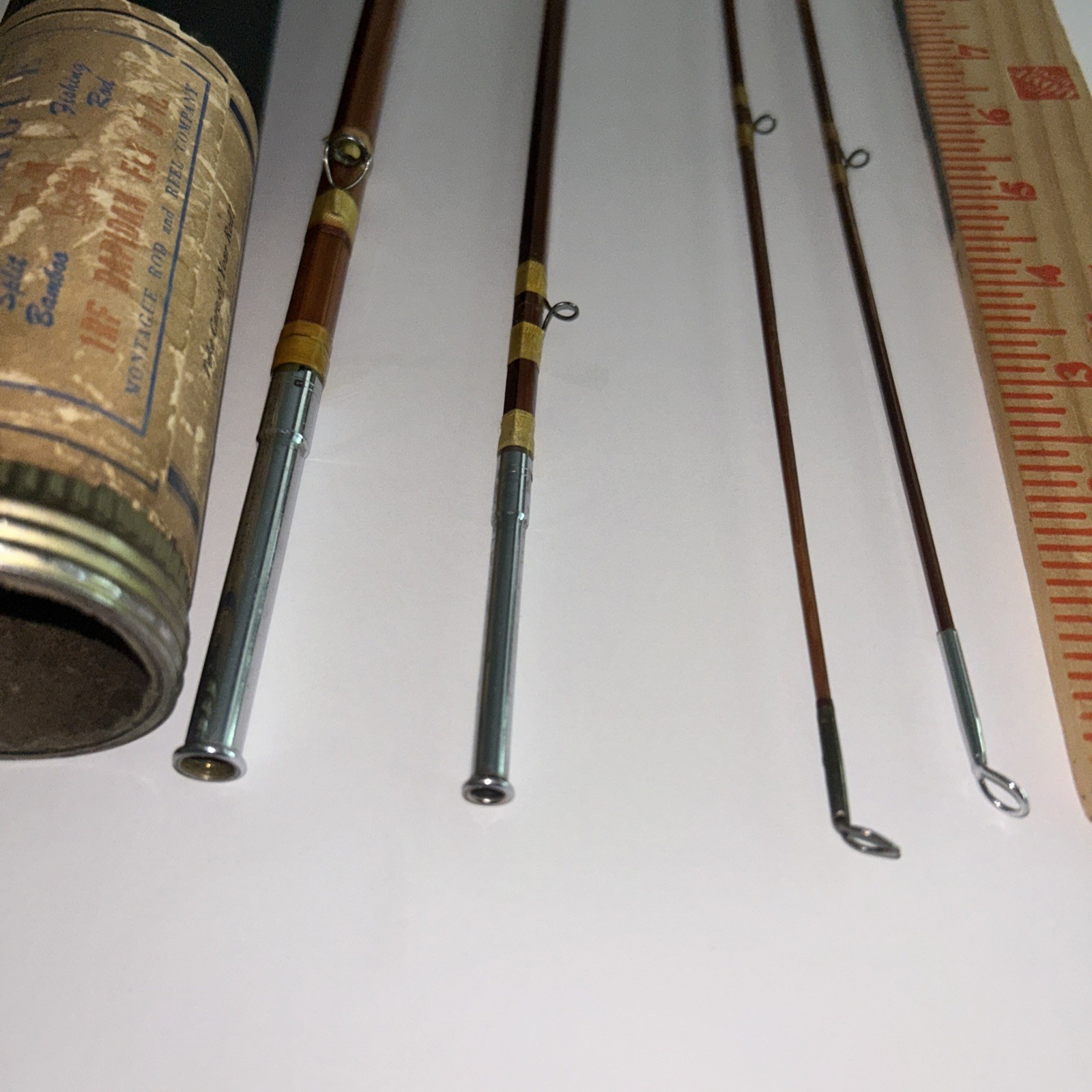 Montage Fly Rod 1RF RAPIDAN 9ft Bamboo 3 Joints Extra Tip Original Case EUC