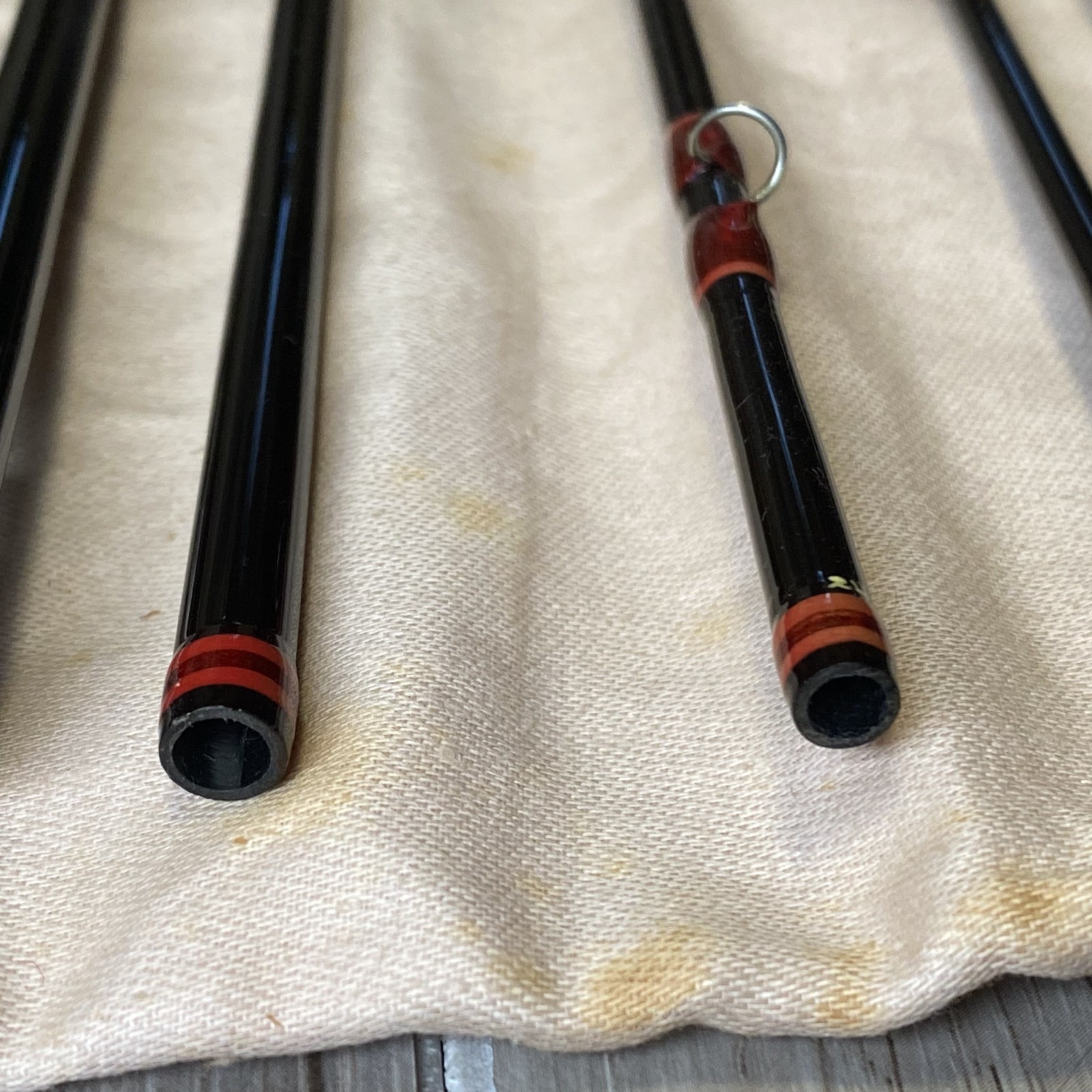 [Near Mint]Hardy Graphite Smuggler Deluxe #6 8’2″ Fly rod w/Sock Tube 7piece