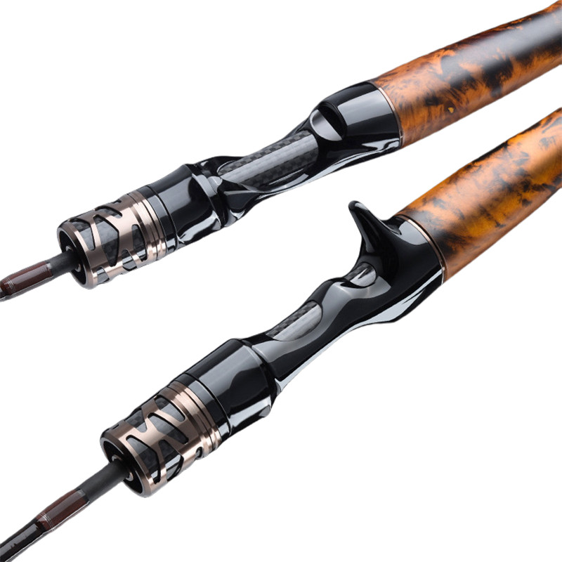 FISHGANG Spinning Rod 6′ 2-8lb Ultralight Casting Rod Fast Carbon Trout Rod
