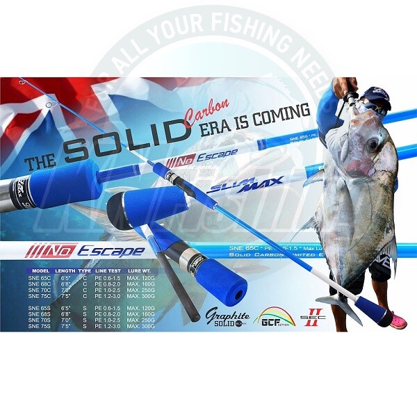 LEMAX NO ESCAPE Slow Jigging Rod SNE 65s 68s 70s 75s Japan Fixed Spool