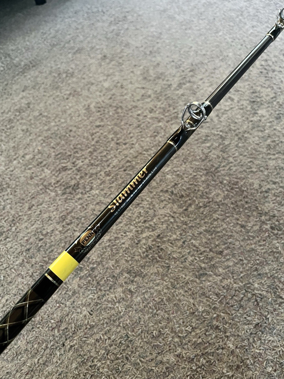 Penn Slammer SL1740C70CR 7’ 17-40lb 1-Piece Champion Fishing Rod – Excellent!