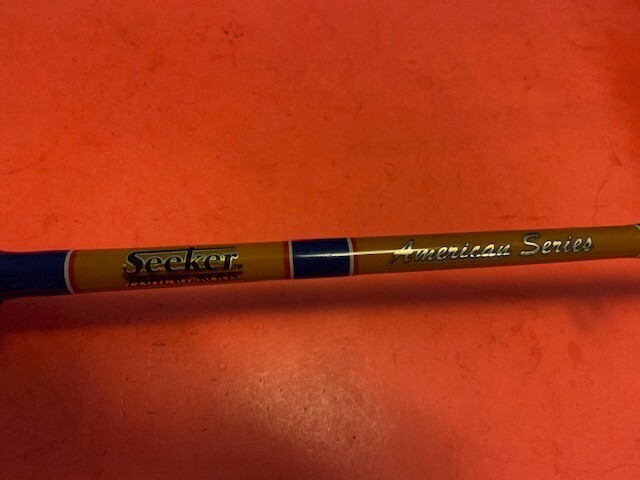 SEEKER AMERICAN SERIES 6 FOOT 20 TO 50 POUND RATED CONVENTIONAL FISHING ROD