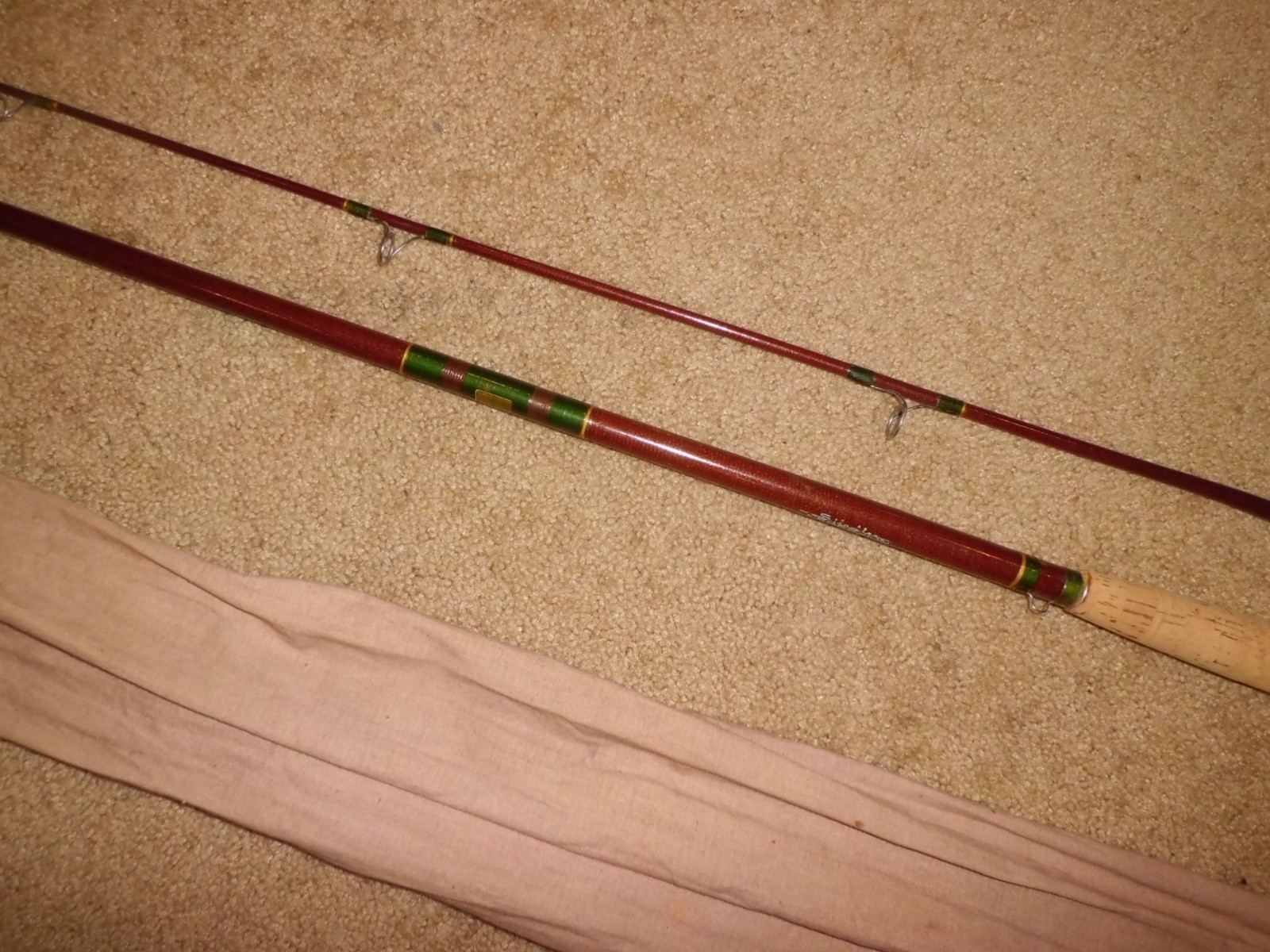 Vintage SILAFLEX Perfexion Model 66 Spinning 9′ Rod made in USA- 8-17 lb