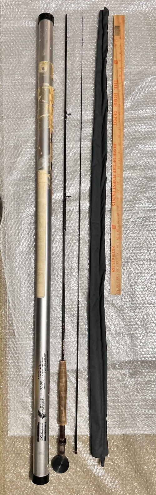 G Loomis PR 1086 Graphite Fly Rod 9′ #6 Line 4 Piece w Sleeve & Aluminum Case