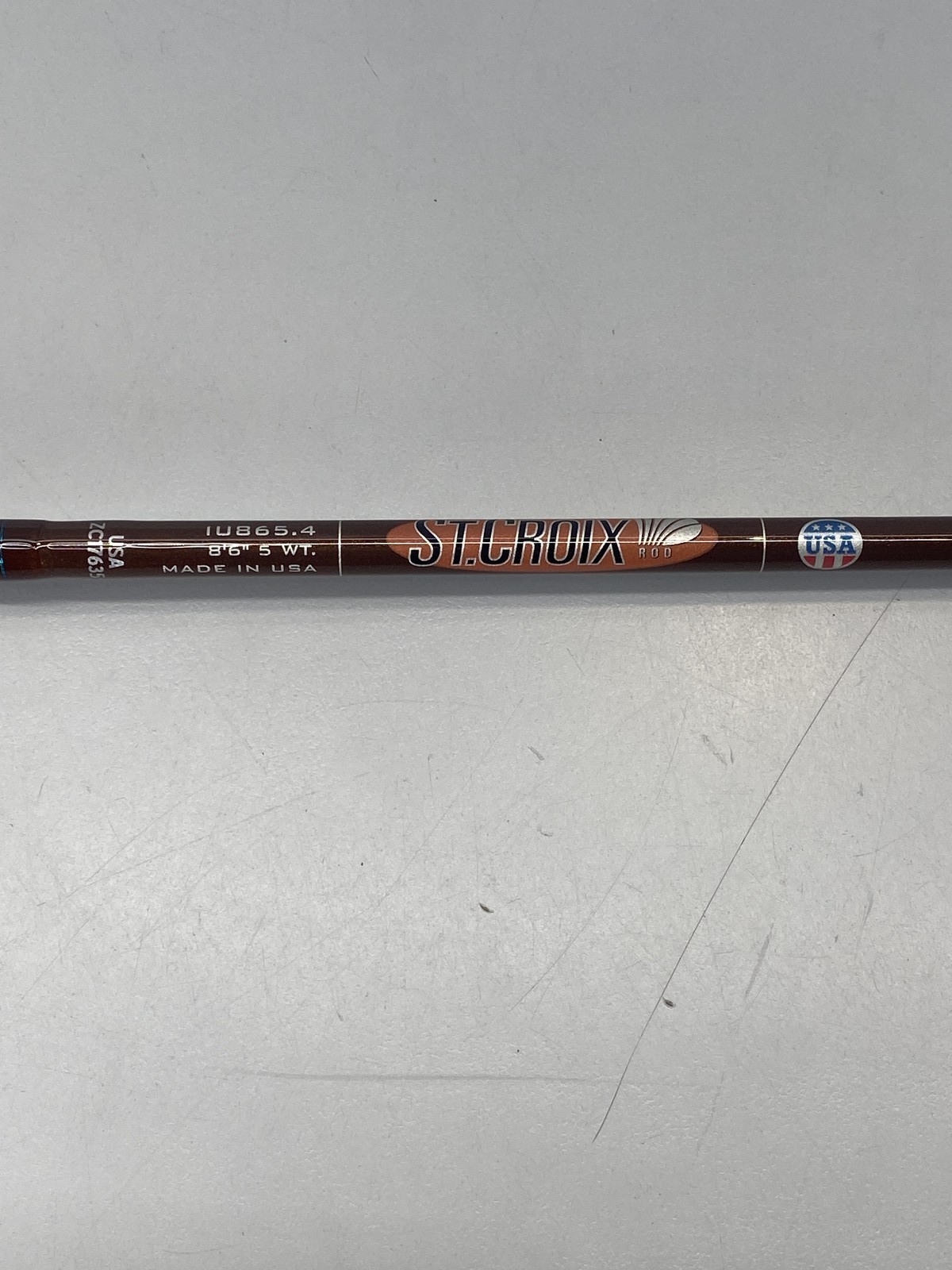 St.Croix Fly Rod IU865.4 8’6 Line Size 5- Brown