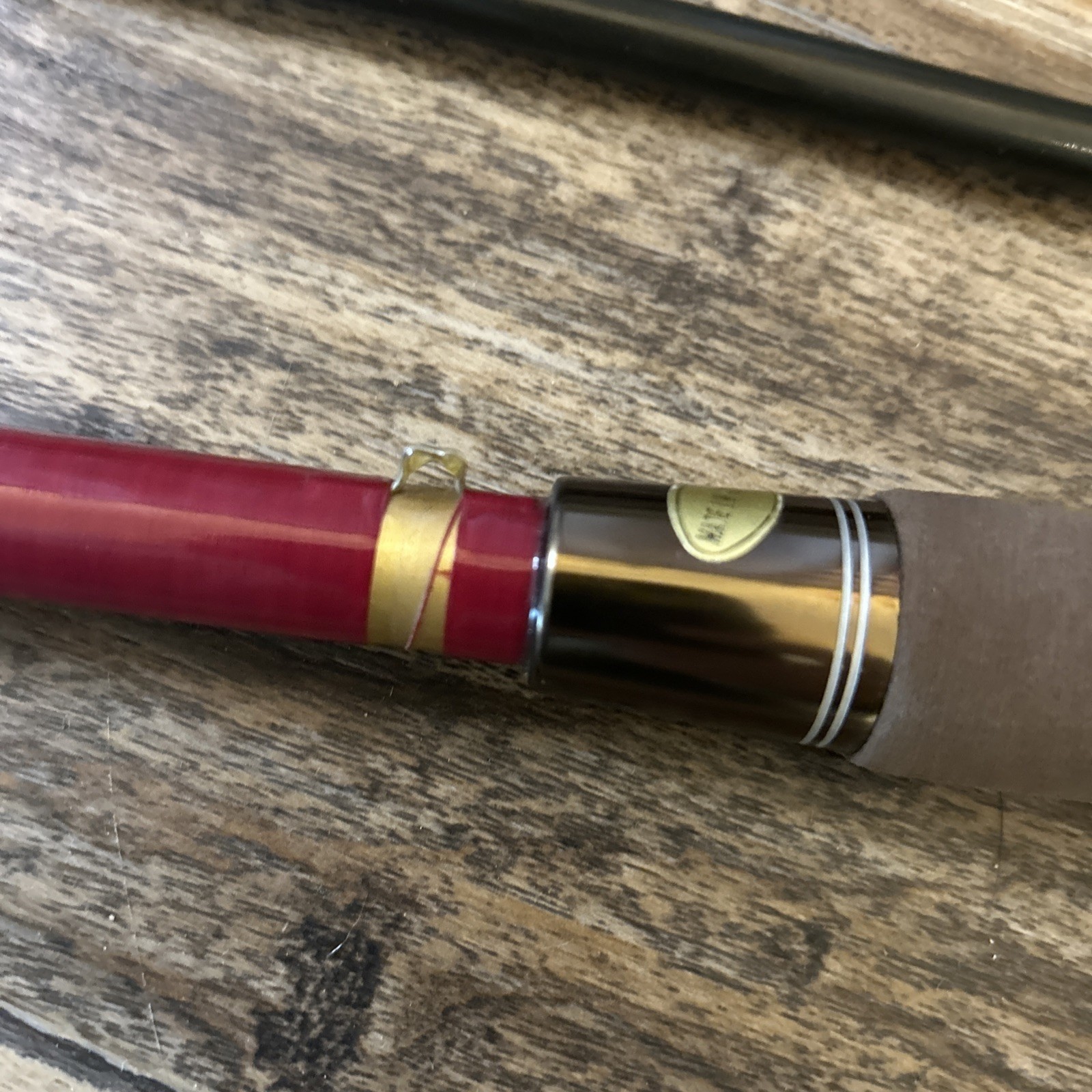 Vintage Ocean City Fishing Rod 2-Piece 7’ Fiberglass No. 32702N EUC