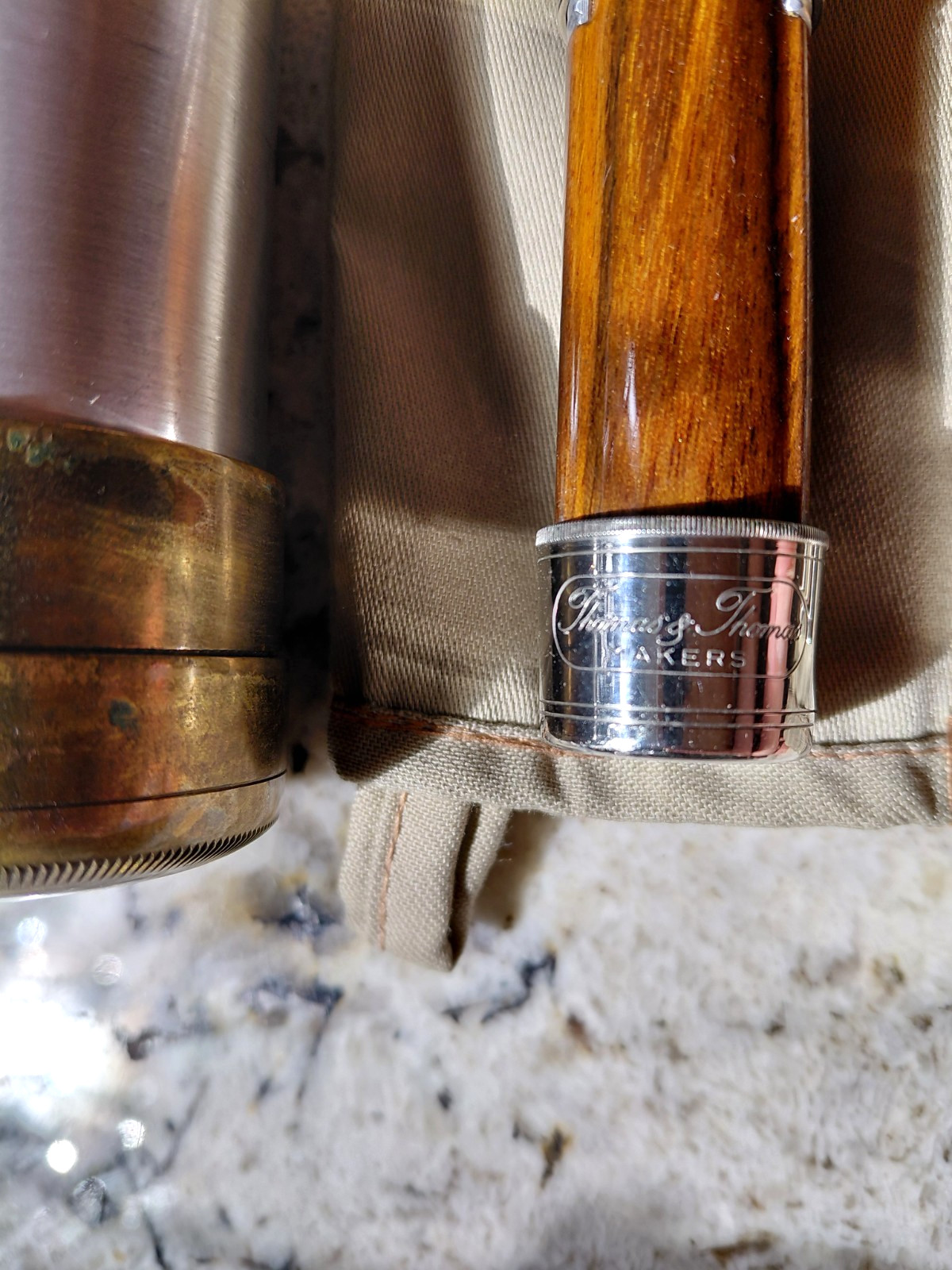 Thomas & Thomas Classic 8″ 6wt 4.8 oz SN# 3707 Bamboo Fly Rod Excellent 97 %