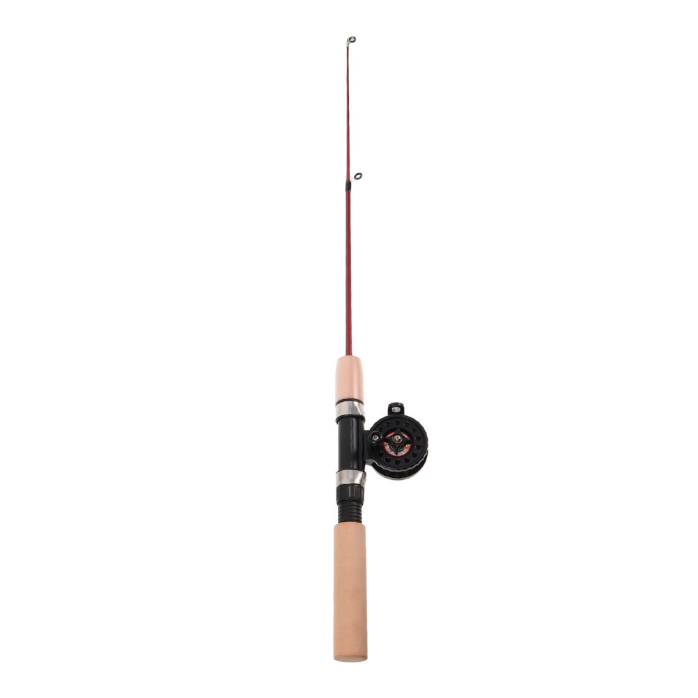 Telescopic Ice Fishing Rod And Reel Combo Compact Portable Pole