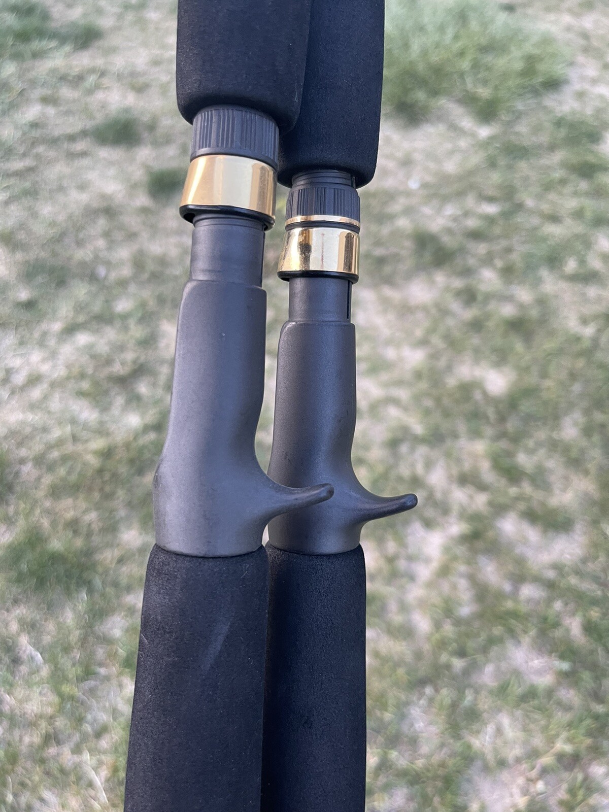 Pair (2) Custom Built “Rods By Raugh” 98 Excellent Casting Baitcast 6’3” Fuji