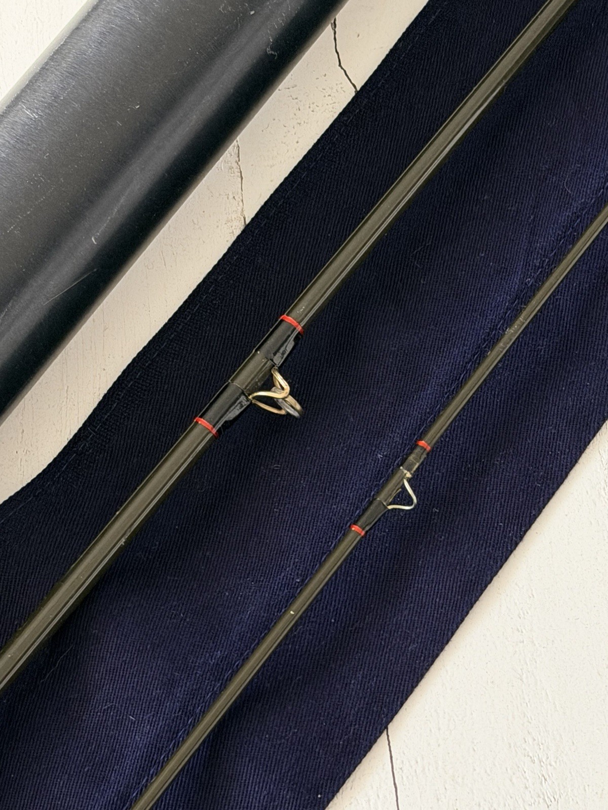 *BEAUTIFUL* *RARE* HOUSE OF HARDY ENGLAND # 5/6 8′ Graphite Carbon Fibre Rod🔥