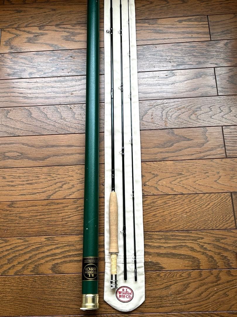 R.L. WINSTON IM6 9ft #6 3pc Fly Rod Fishing 0341