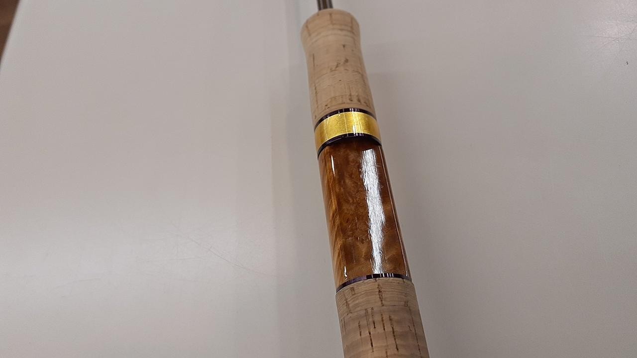 RodioCraft 999.9 Bronze Wolf Trout Fishing Rod 6.2ft/188cm, Excellent