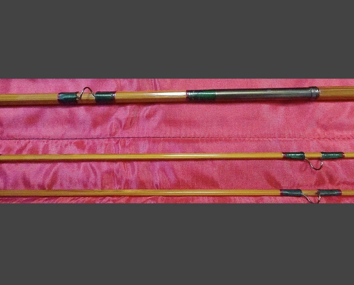 Pezon et Michel Glenn Clark 6ft6in4-5wt 2P2T Fly Rod Free shipping DDP
