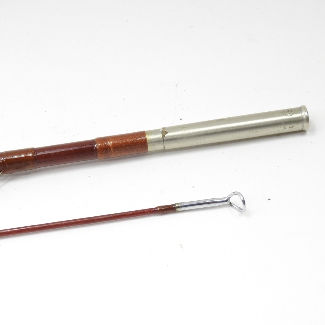 Vintage St. Croix Fiberglass 7090 XXL Fly Fishing Rod. 6’ 8”. W/ Tube & Sock.