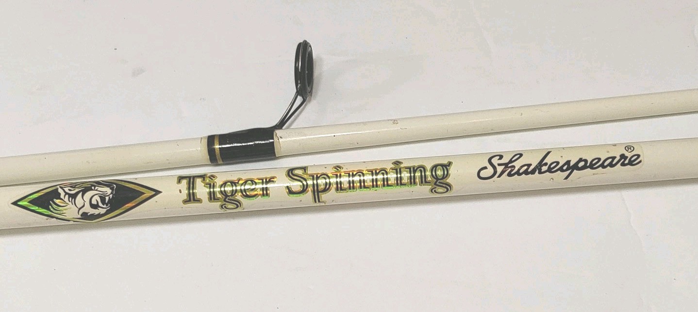 Shakespeare Tiger Spinning 7′ 2pc. Fishing Rod WMTSP702P 8-15lb Medium Action