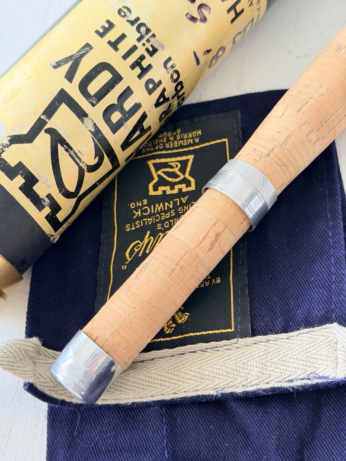 *BEAUTIFUL* *RARE* HOUSE OF HARDY ENGLAND # 5/6 8′ Graphite Carbon Fibre Rod🔥