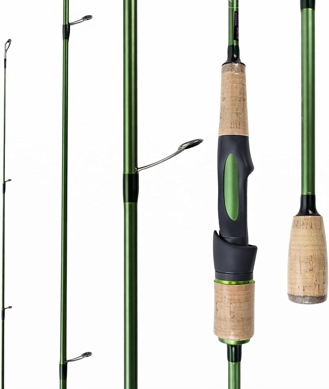 Windshadow Ultralight Spinning Rod 2pc Carbon Finesse Panfish Trout 6ft/6.6ft