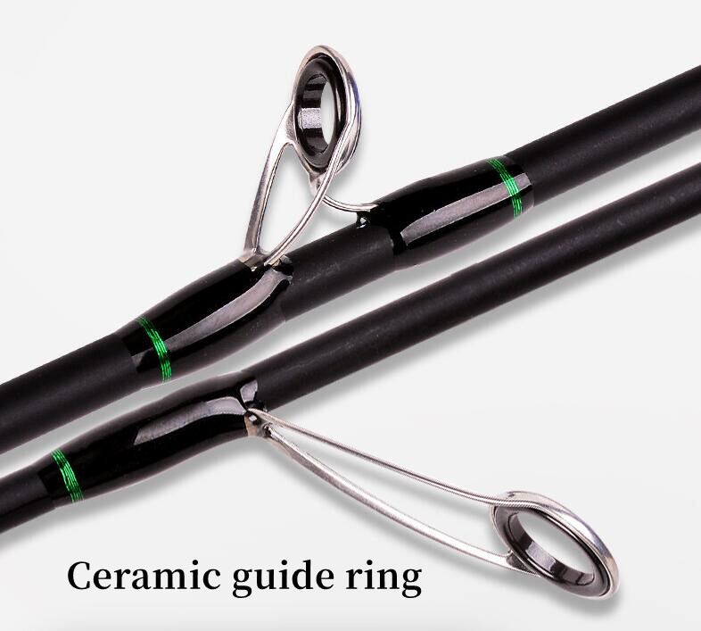Casting Spinning Ultralight Fishing Rod 1.5M/1.68/1.8m 30T Carbon 2 Section Pole