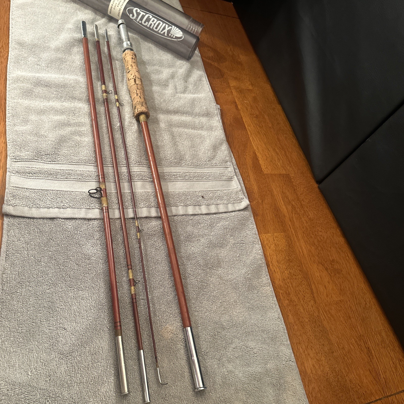 9’ 4-piece Fly Rod Set with St. Croix case (#5)