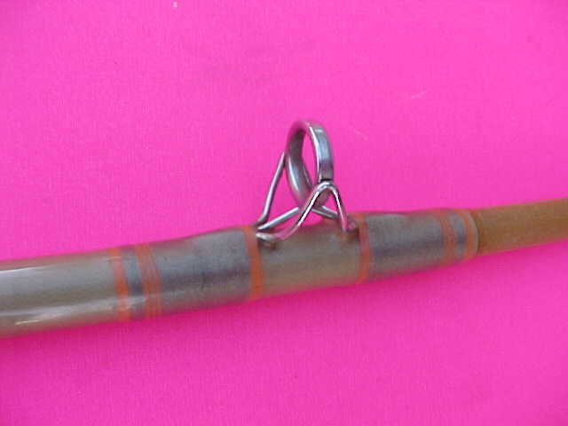 CUSTOM WRAPPED SABRE 6 FOOT 3 INCH 25 TO 60 POUND CLASS CONVENTIONAL FISHING ROD