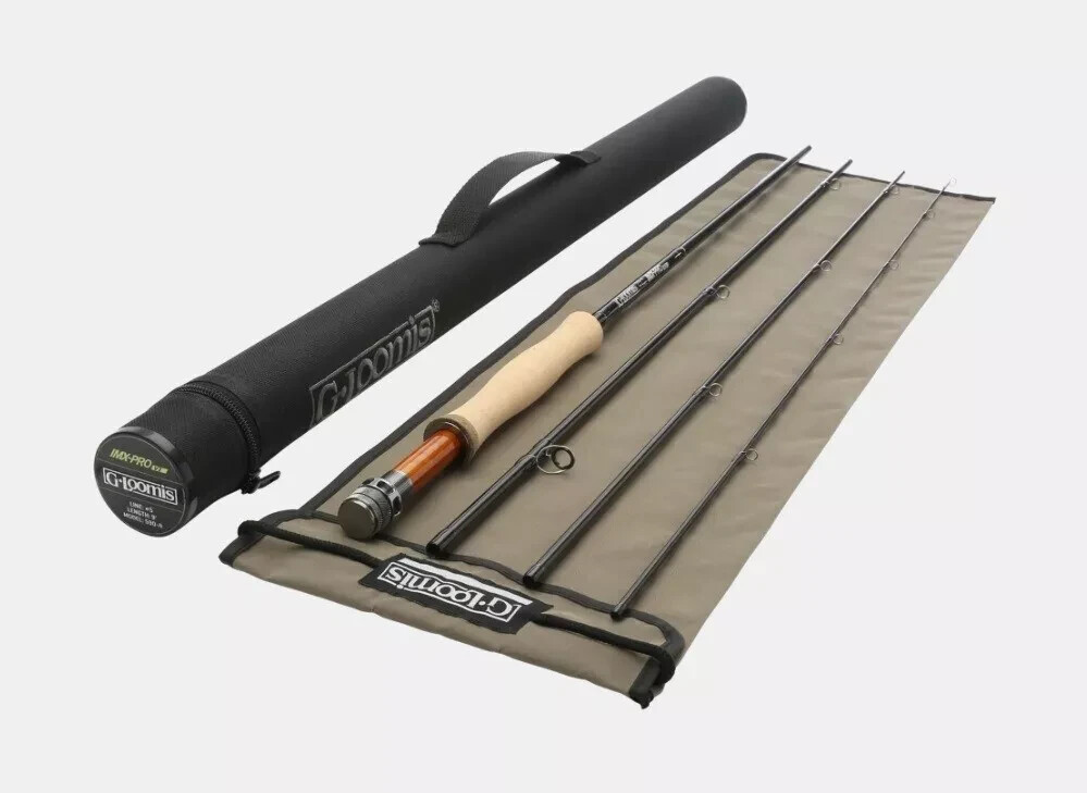 NEW G. LOOMIS IMX-PRO V2 590-4 9′ #5 WEIGHT FRESHWATER FLY ROD FREE $100 LINE!